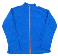 Modrá fleecová funkčná prepínaci mikina Mountain Warehouse