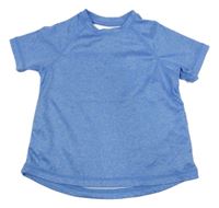 Světlemodré melírované sportovní tričko dunnes