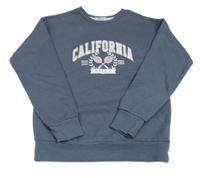 Sivá mikina s nápisom a raketami zn. Primark