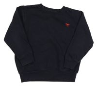 Tmavomodrá mikina s dinem Next