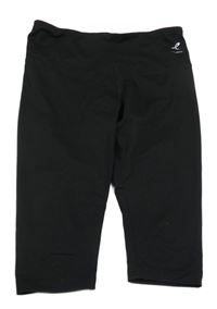 Čierne športové crop legíny Energetics