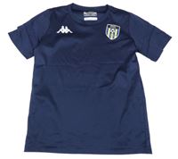 Tmavomodré sportovní tričko s logem Kappa