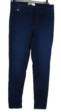 Dámské tmavomodré skinny rifle Primark 