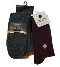 Nové - 2x Pánské tmavošedé ponožky + vínové ponožky vel. 41-46