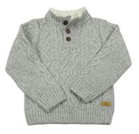 Světlešedý svetr C&A