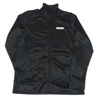 Černá sportovní propínací mikina s logem Jack & Jones