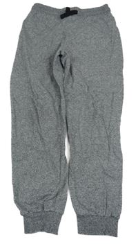 Šedé melírované tepláky bpc