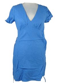 Nové - Dámske modré ľanové šaty Glassons