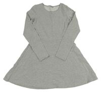 Sivé melírované teplákové šaty Pepperts!