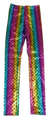 Farebné vzorované legíny