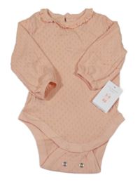 Nové - Lososové body s perforovaným vzorem Primark