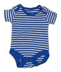 Kobaltově modro-bílé pruhované body Tu