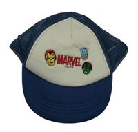 Modro-bílá síťovaná kšiltovka se superhriny Zara 