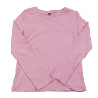 Růžové triko H&M