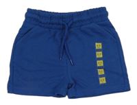 Nové - Tmavomodré teplákové kraťasy Matalan