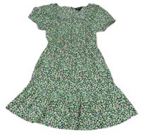 Čierno-farebné kvetované šaty New Look