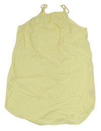 Žluto-průhledné pruhované letní šaty H&M