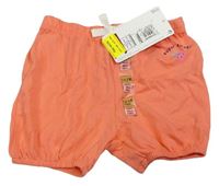 Lososové kraťasy s jahůdkou a mašlou M&S