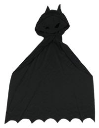 Kostým - Černý plášť s kapucí a maskou - Batman 