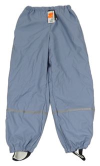 Nové - modrošedé nepromokavé podšité nohavice YOUNG IDOLS