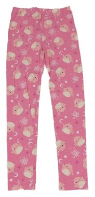 Ružové legíny s príšerkami Tu