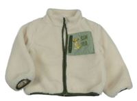 Smotanová huňatá podšitá bunda so Simbou PRIMARK