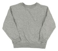 Sivá melírovaná mikina H&M