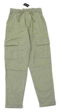Nové - khaki cargo kalhoty St. Bernard