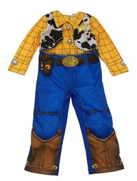 Kostým - Žluto-modrý overal - Toy Story - Woody zn. Disney