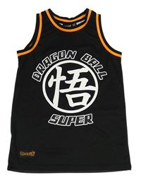 Čierne športové tielko s potiskem - Dragon Ball zn. Primark