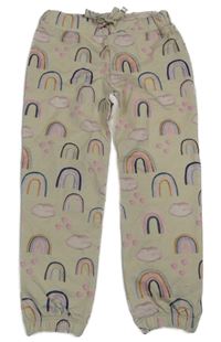 Béžové tepláky s duhami Name it