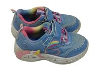 Modré třpytivé botasky s jednorožcem Lily & Dan vel. 27