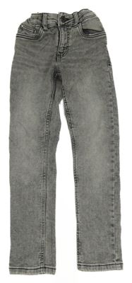 Sivé teplákové slim rifle C&A