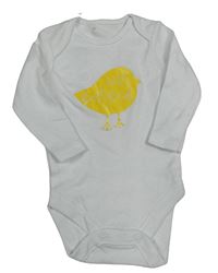 Bílé body s ptáčkem dunnes