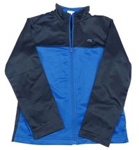 Modro-tmavomodrá športová prepínaci mikina