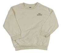 Smotanová mikina s nápisom F&F