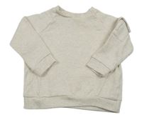 Béžová melírovaná mikina F&F