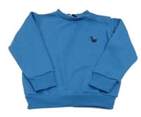 Modrá mikina s dinem