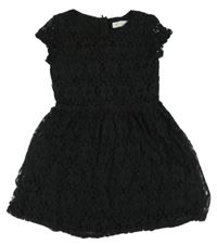 Čierne čipkové šaty H&M