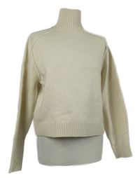 Dámský béžový svetr s rolákem H&M