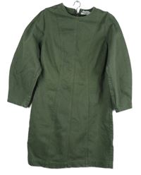 Dámské khaki riflové šaty NA-KD 