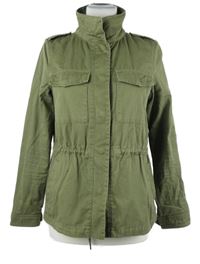 Dámská khaki plátěná bunda Vero Moda 