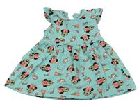 Modré bavlněné šaty s Minnie Primark