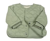 Khaki šušťáková prešívaná zateplená bunda Next