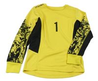 Žluto-černý funkční dres s číslem Sondico