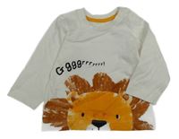 Bílé triko se lvem Matalan