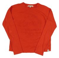 ČErvené triko s 3D nápisem Garcia