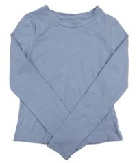 Světlemodro-fialové tričko H&M