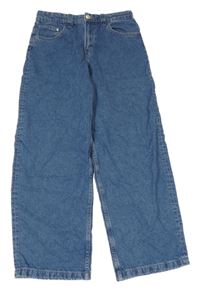 Modré široké rifle H&M