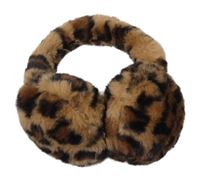 Hnědé leopardí klapky na uši
